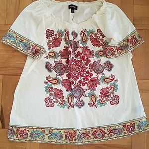 Short sleeve blouse